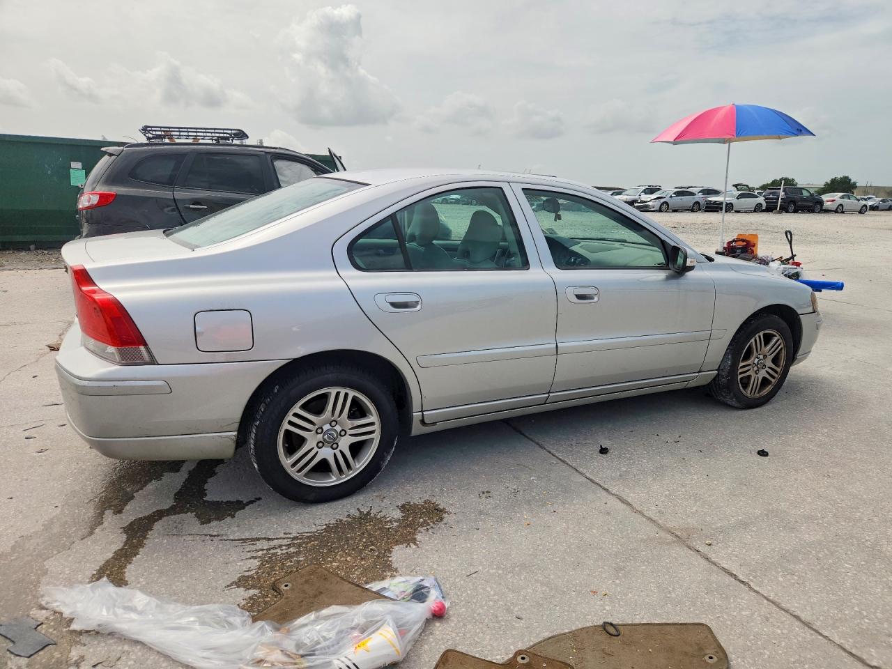 2007 Volvo S60 2.5t Silver vin: YV1RS592372617582