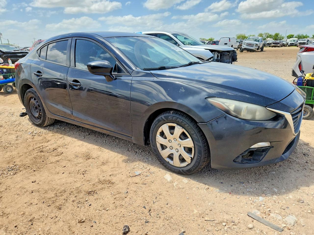 2015 Mazda 3 Sport Black vin: 3MZBM1U77FM201388