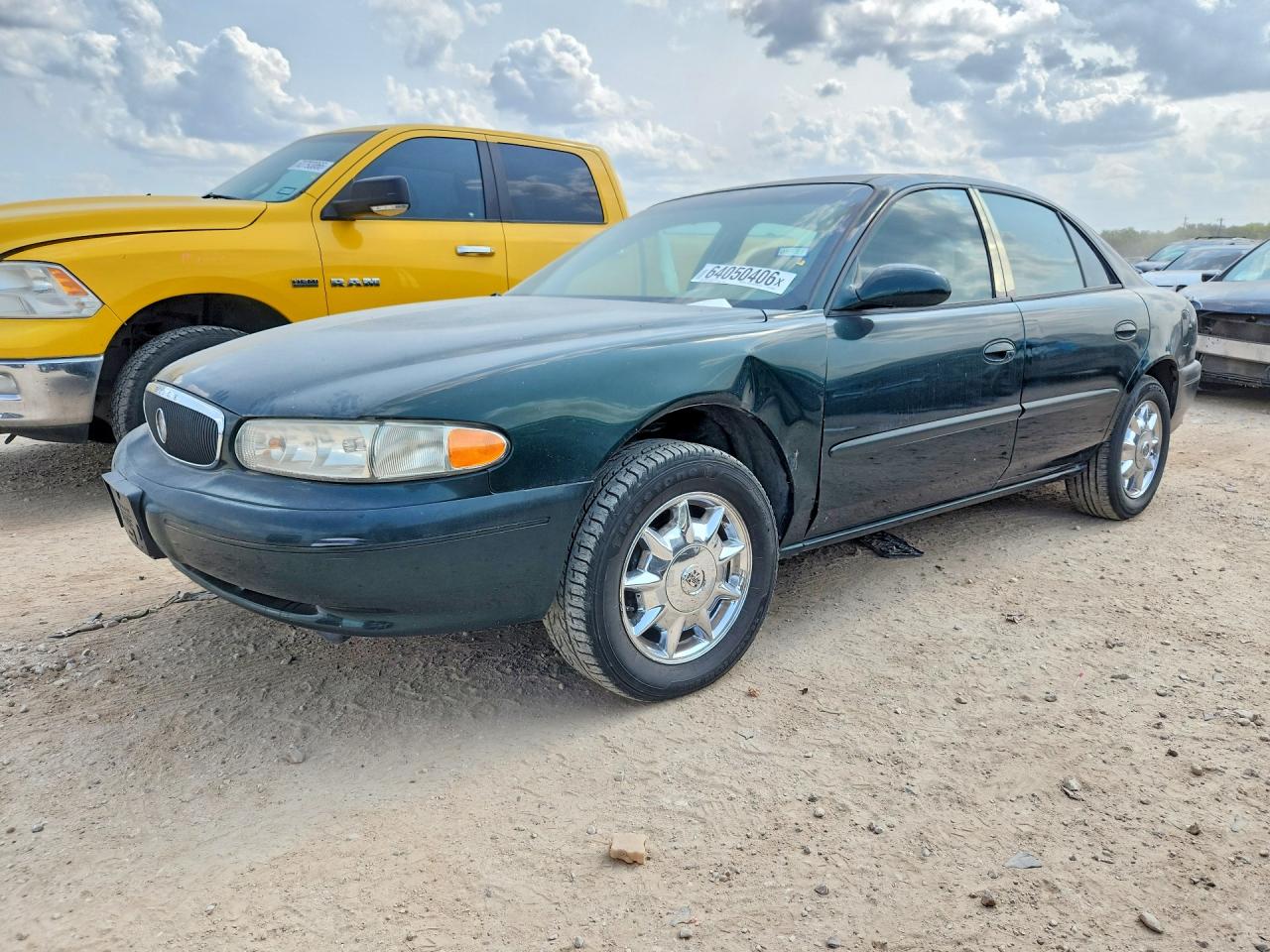 2003 Buick Century Custom Зеленый vin: 2G4WS52J631225390