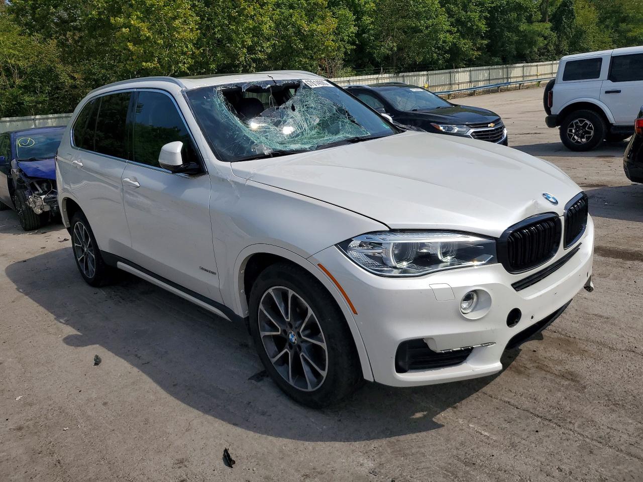2017 Bmw X5 Xdrive35i White vin: 5UXKR0C55H0V50097