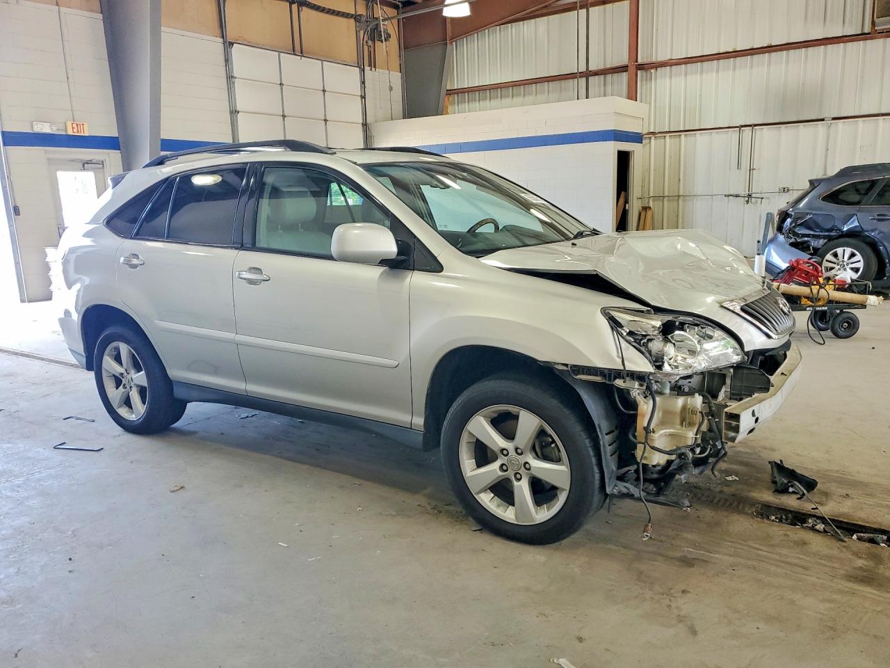 2008 Lexus Rx 350 Silver vin: 2T2HK31U58C059977