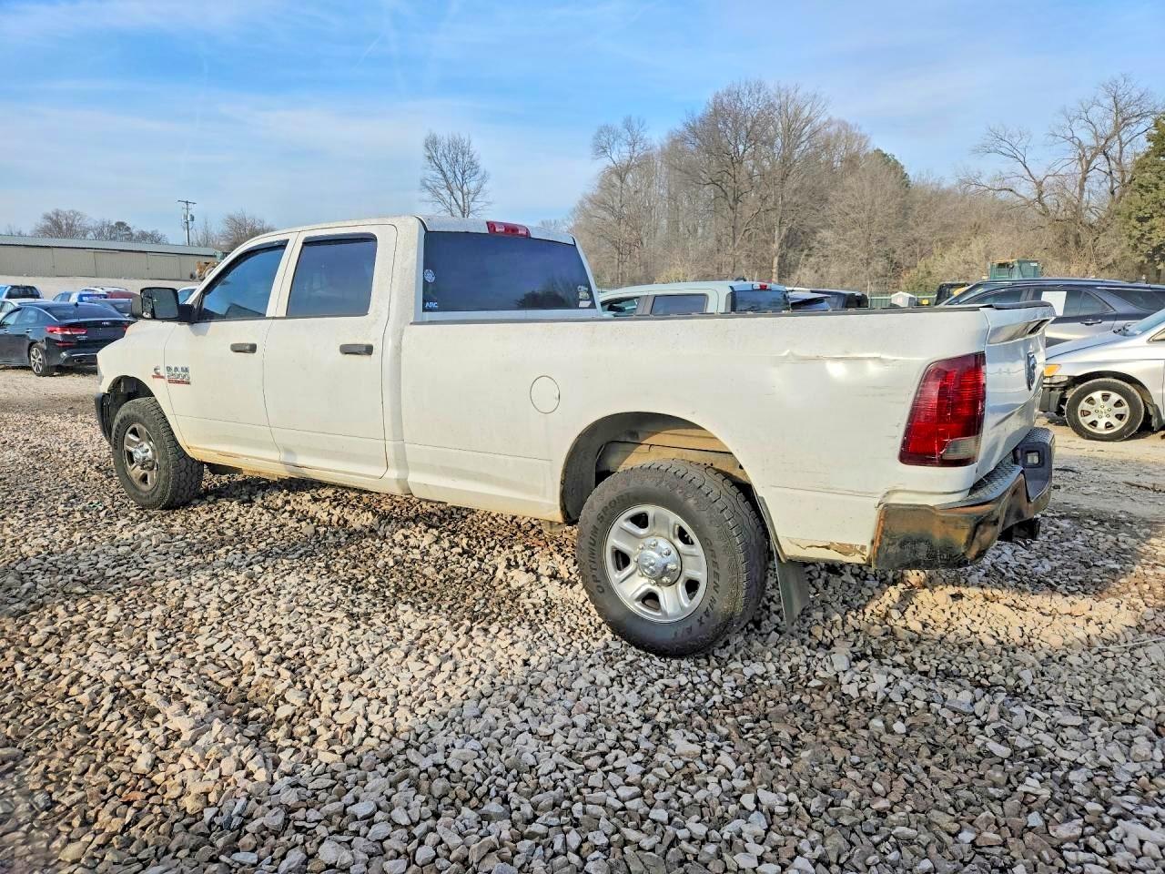 2014 Ram 2500 St Белый vin: 3C6UR4HL8EG318231