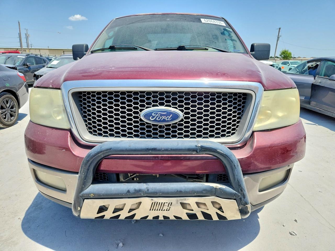 2004 Ford F150 Supercrew Бордовый vin: 1FTPW14524KD64438