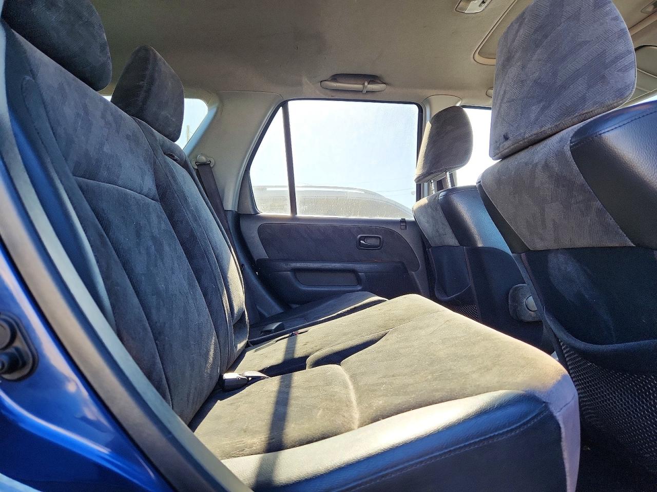 2004 Honda Cr-v Ex Blue vin: JHLRD78894C020009