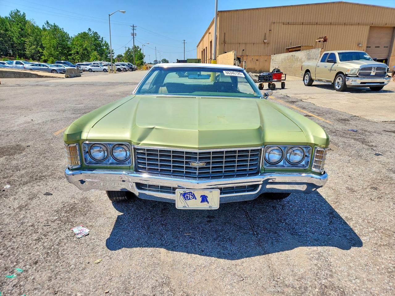1971 Chevrolet Coupe Зеленый vin: 166471T230638