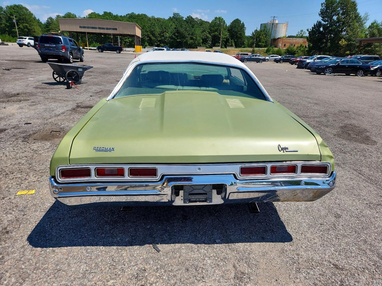 1971 Chevrolet Coupe Зеленый vin: 166471T230638