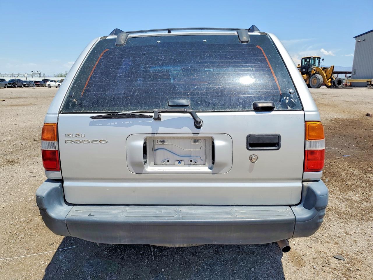 1998 Isuzu Rodeo S Silver vin: 4S2CK58W9W4306956