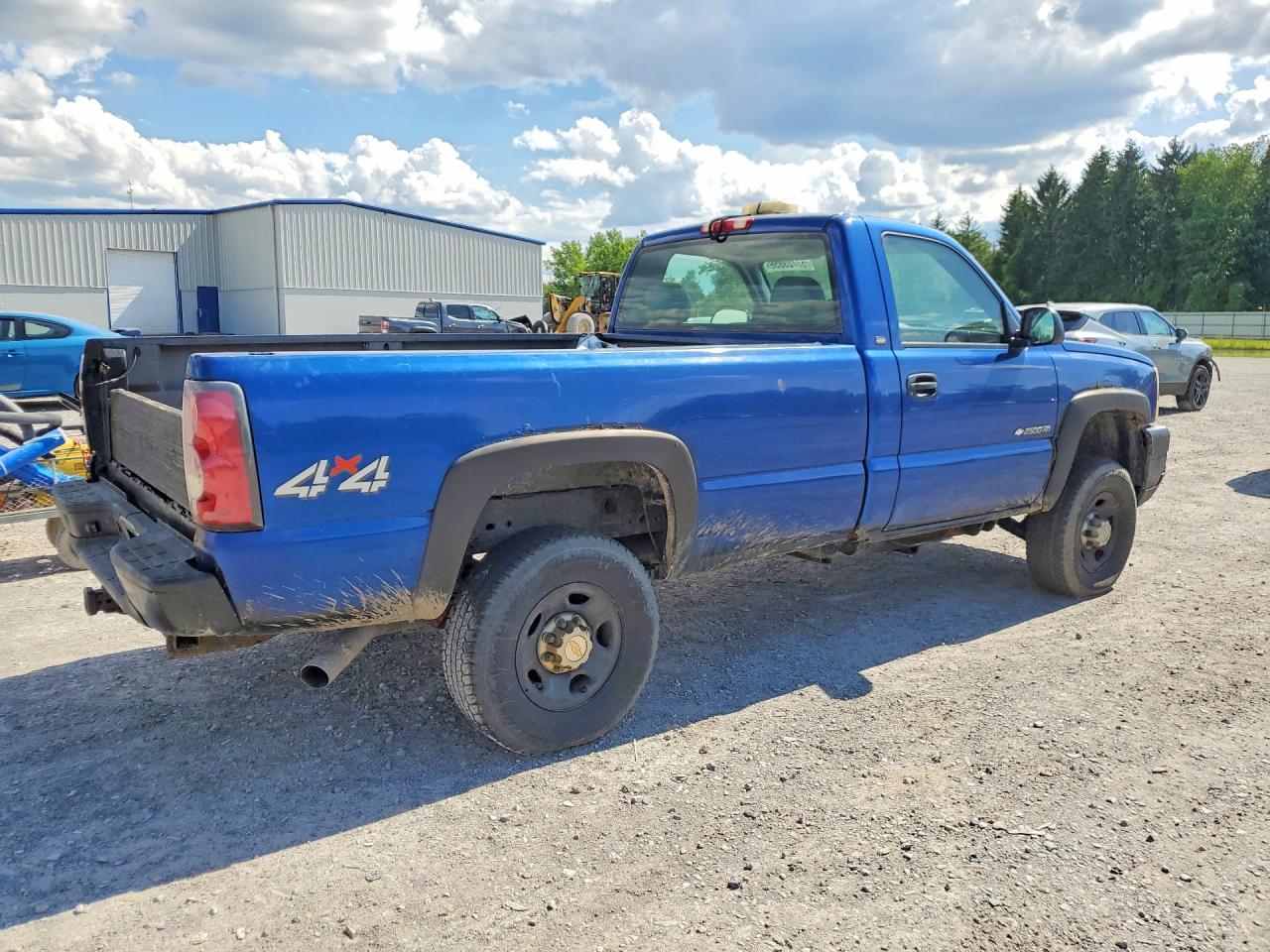 2004 Chevrolet Silverado K2500 Heavy Duty Синий vin: 1GCHK24U04E130214