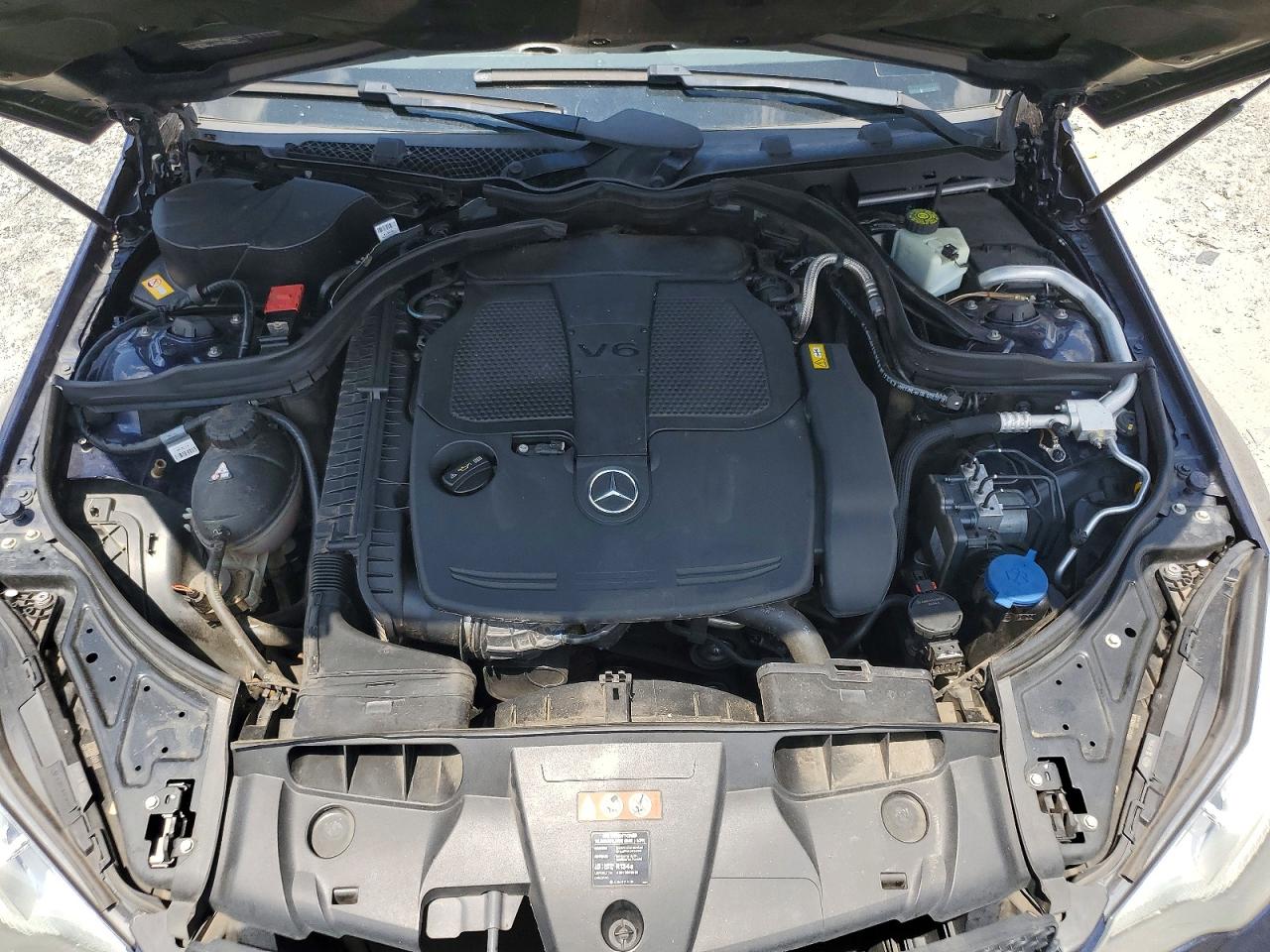 2014 Mercedes-benz E 350 Синий vin: WDDKJ5KB4EF273521