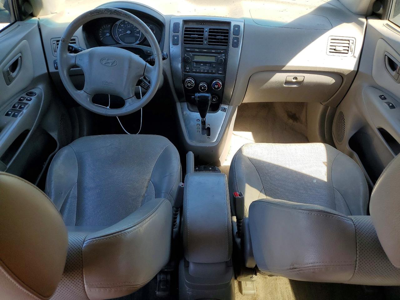 2005 Hyundai Tucson Gls Silver vin: KM8JN72D45U227542