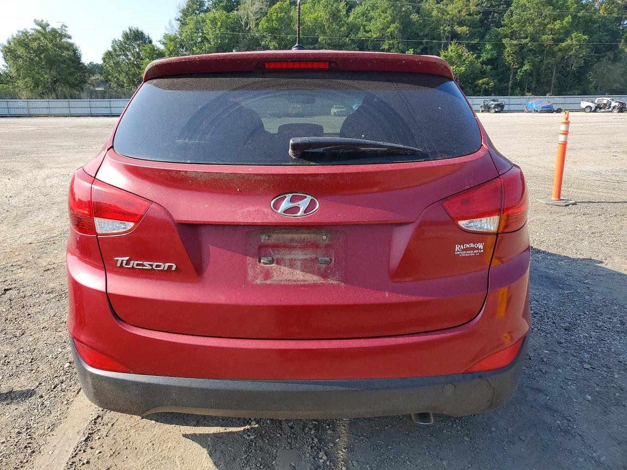 2014 Hyundai Tucson Gls Red vin: KM8JT3AF3EU851267