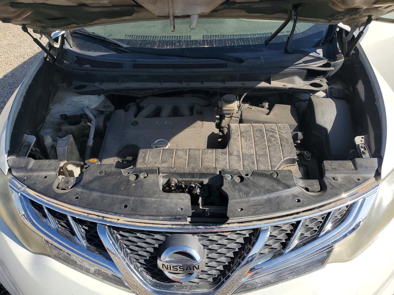2011 Nissan Murano S Белый vin: JN8AZ1MW5BW154710