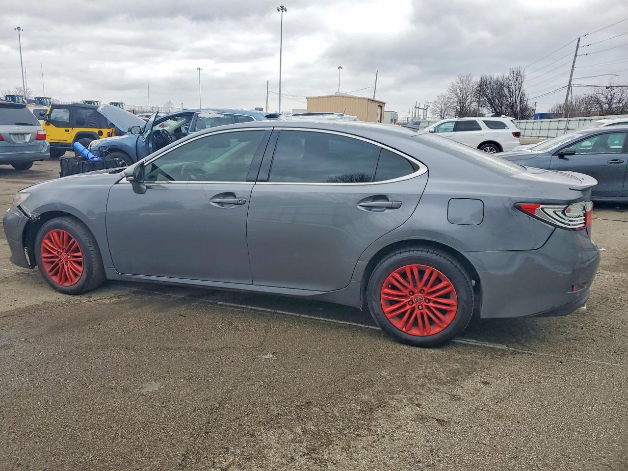 2014 Lexus Es 350 Серый vin: JTHBK1GG5E2122407