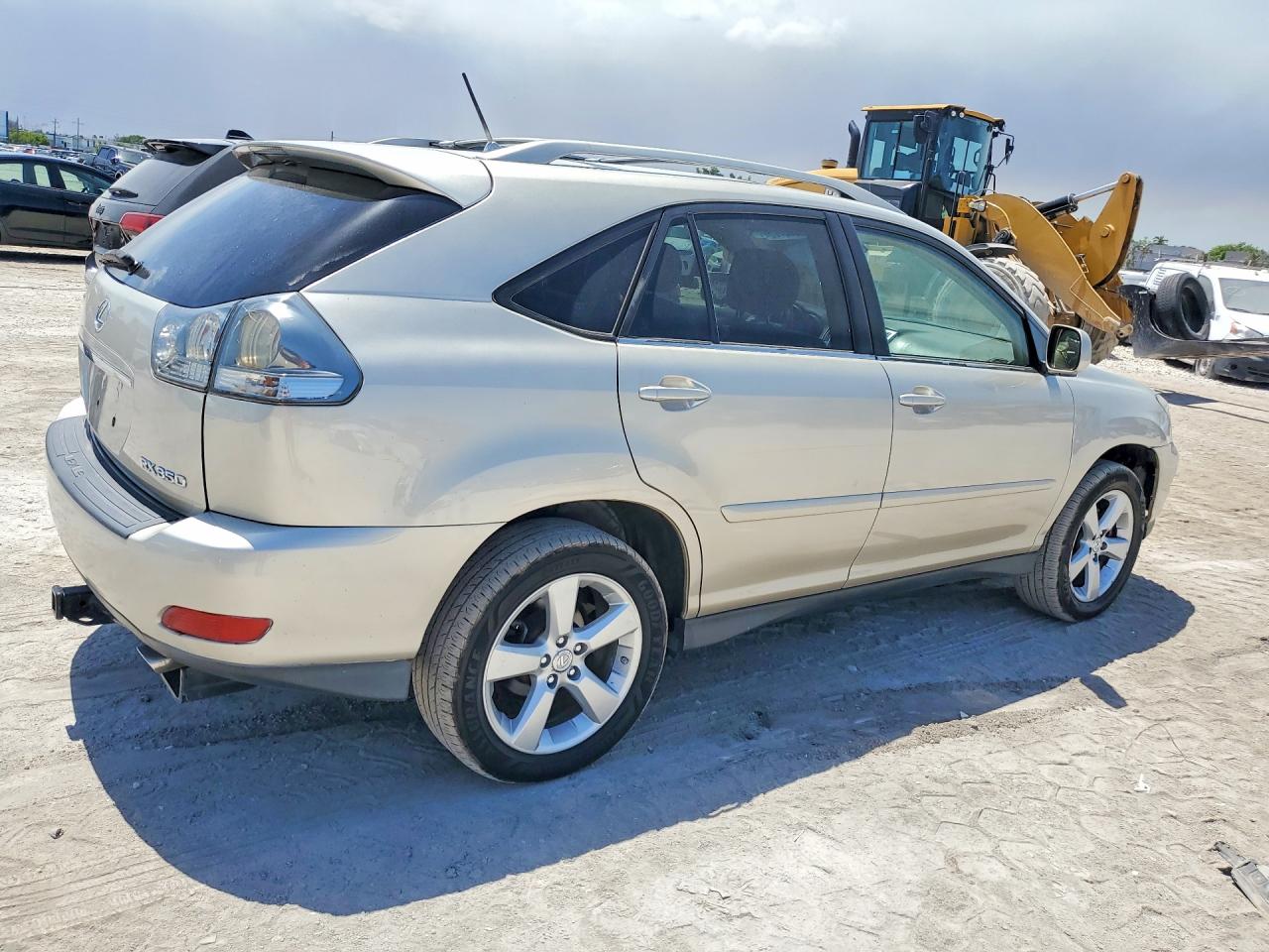 2007 Lexus Rx 350 Бежевый vin: JTJGK31U470001350