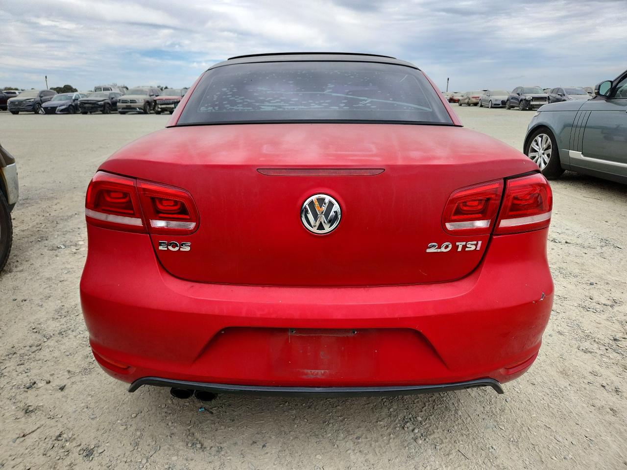 2012 Volkswagen Eos Komfort Red vin: WVWBW7AH0CV016470