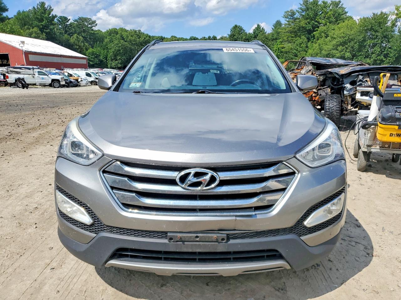2013 Hyundai Santa Fe Sport 2.4l Gray vin: 5XYZUDLB1DG014652