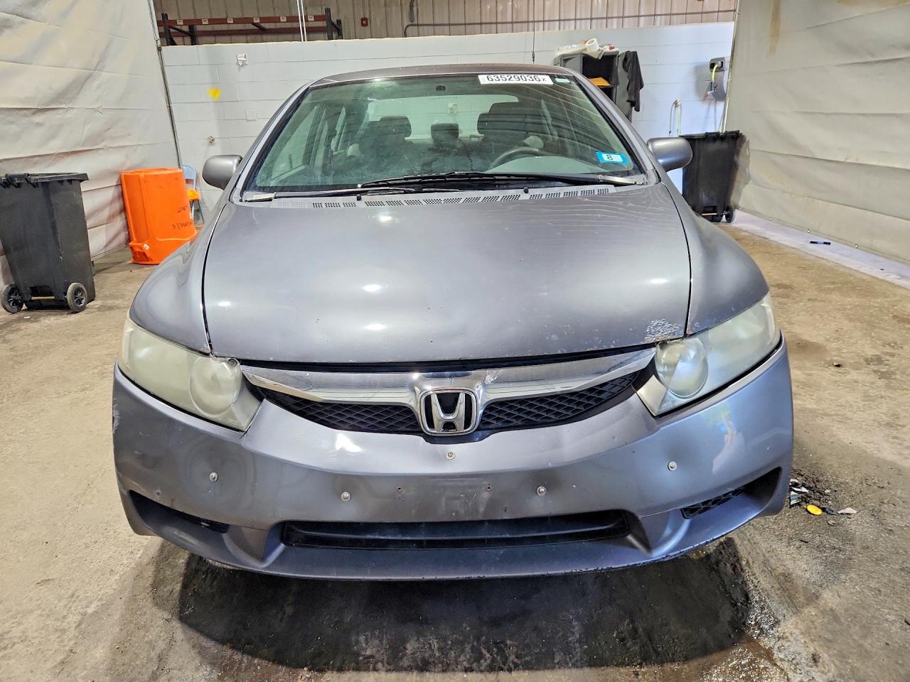 2010 Honda Civic Lx Gray vin: 2HGFA1F56AH553699