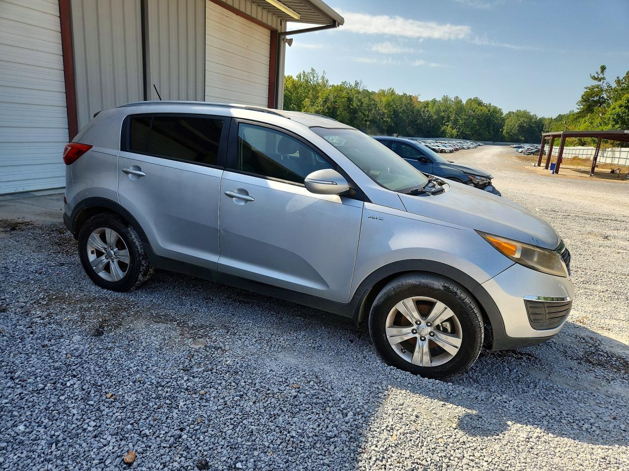 2013 Kia Sportage Lx Серебряный vin: KNDPBCA24D7355969