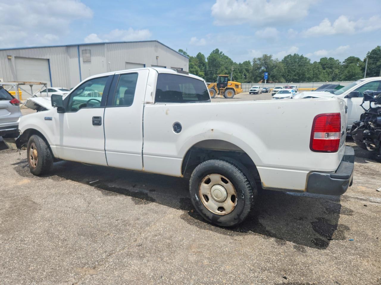 2006 Ford F150 White vin: 1FTPX12V86NB56761