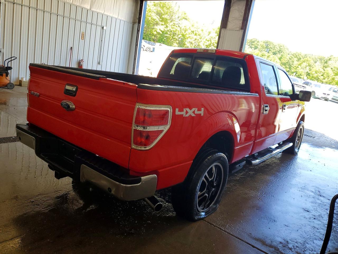 2014 Ford F150 Supercrew Red vin: 1FTFW1ET7EKF51670