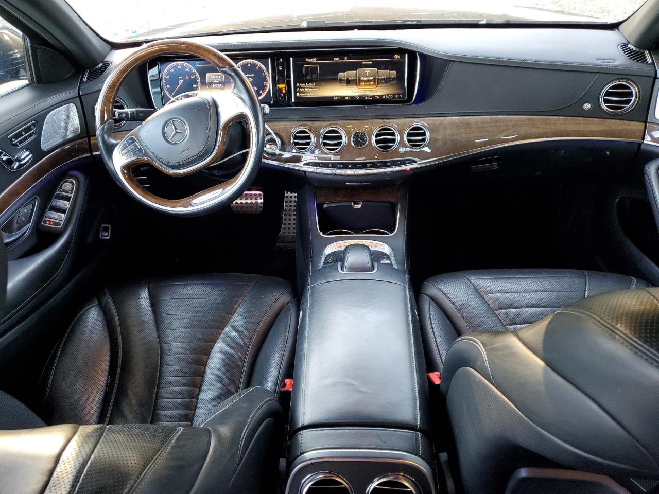 2014 Mercedes-benz S 550 Black vin: WDDUG8CBXEA009949