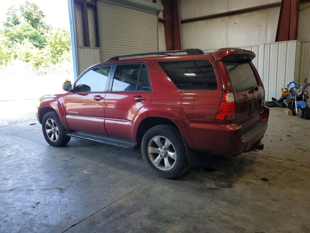 2007 Toyota 4runner Limited Red vin: JTEBT17R078040130