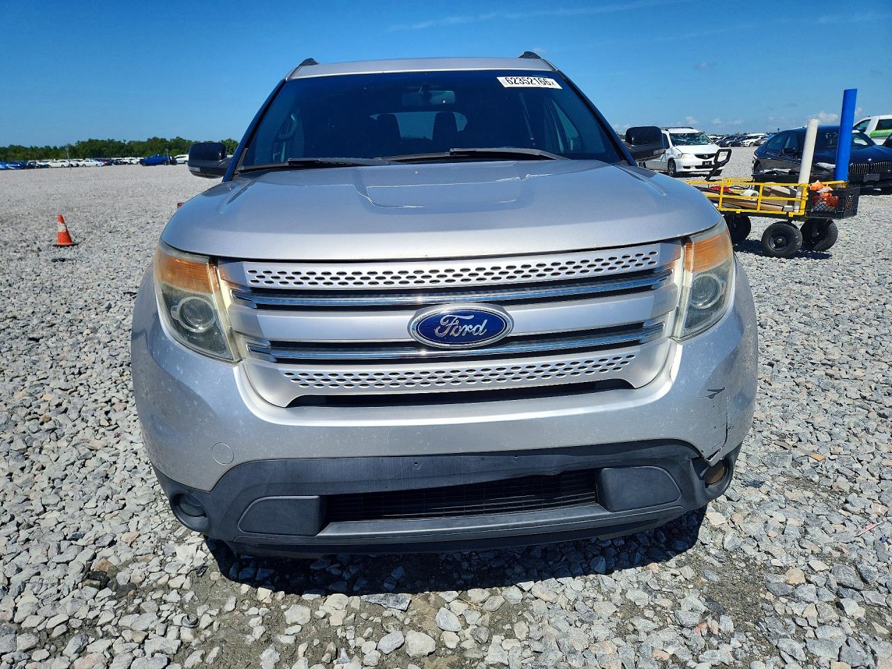 2013 Ford Explorer Xlt Silver vin: 1FM5K7D85DGB18384