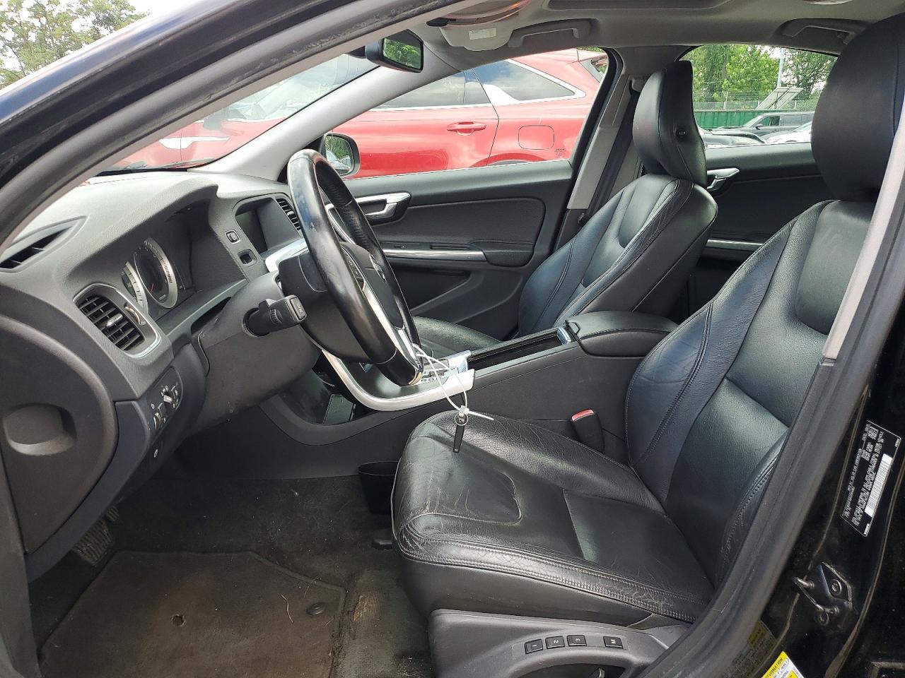 2012 Volvo S60 T5 Черный vin: YV1622FS0C2044060