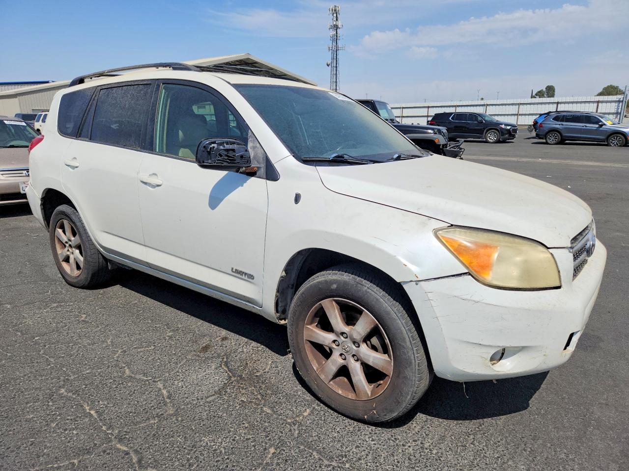2008 Toyota Rav4 Limited Белый vin: JTMZK31V785016434