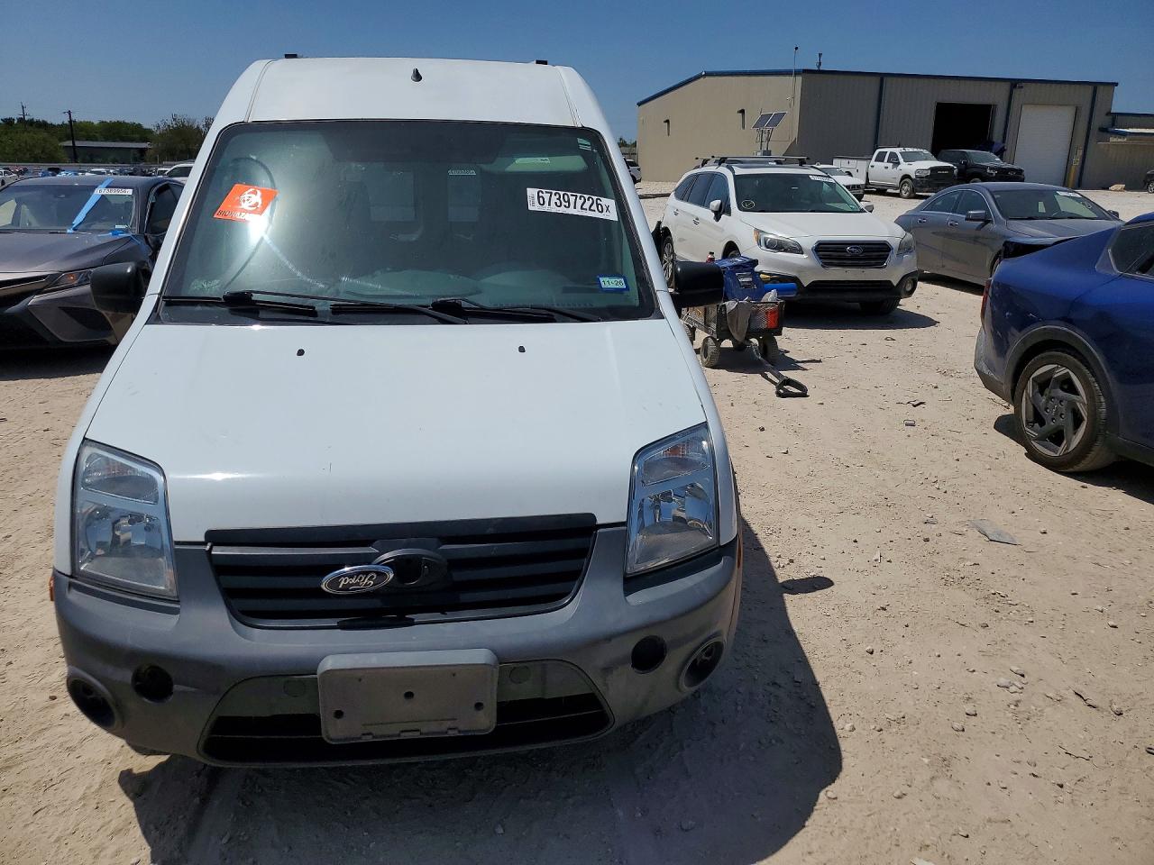 2010 Ford Transit Connect Xl White vin: NM0LS6AN2AT009431
