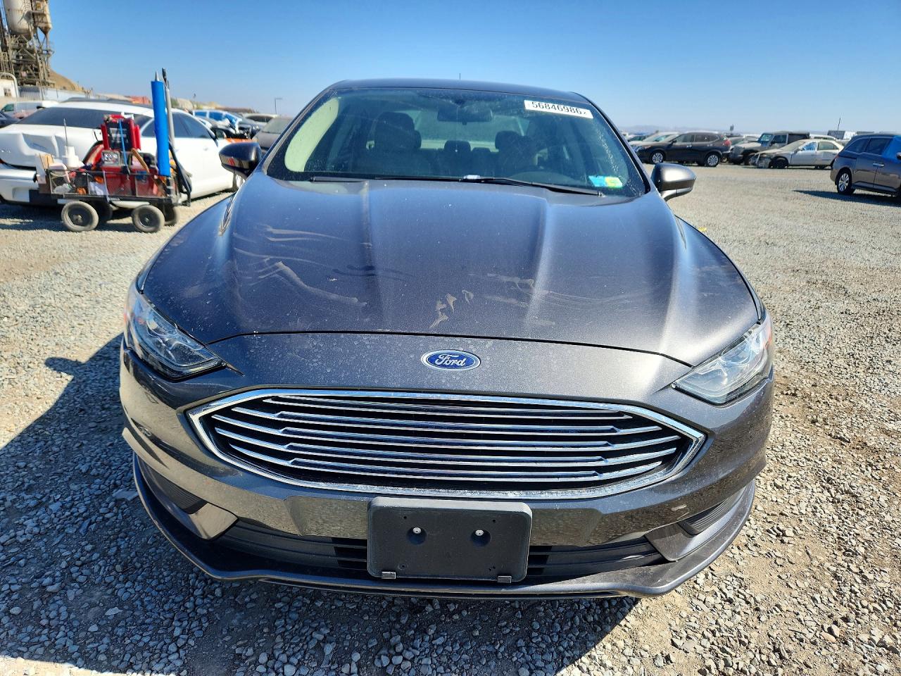 2017 Ford Fusion Se Silver vin: 3FA6P0HD2HR293401
