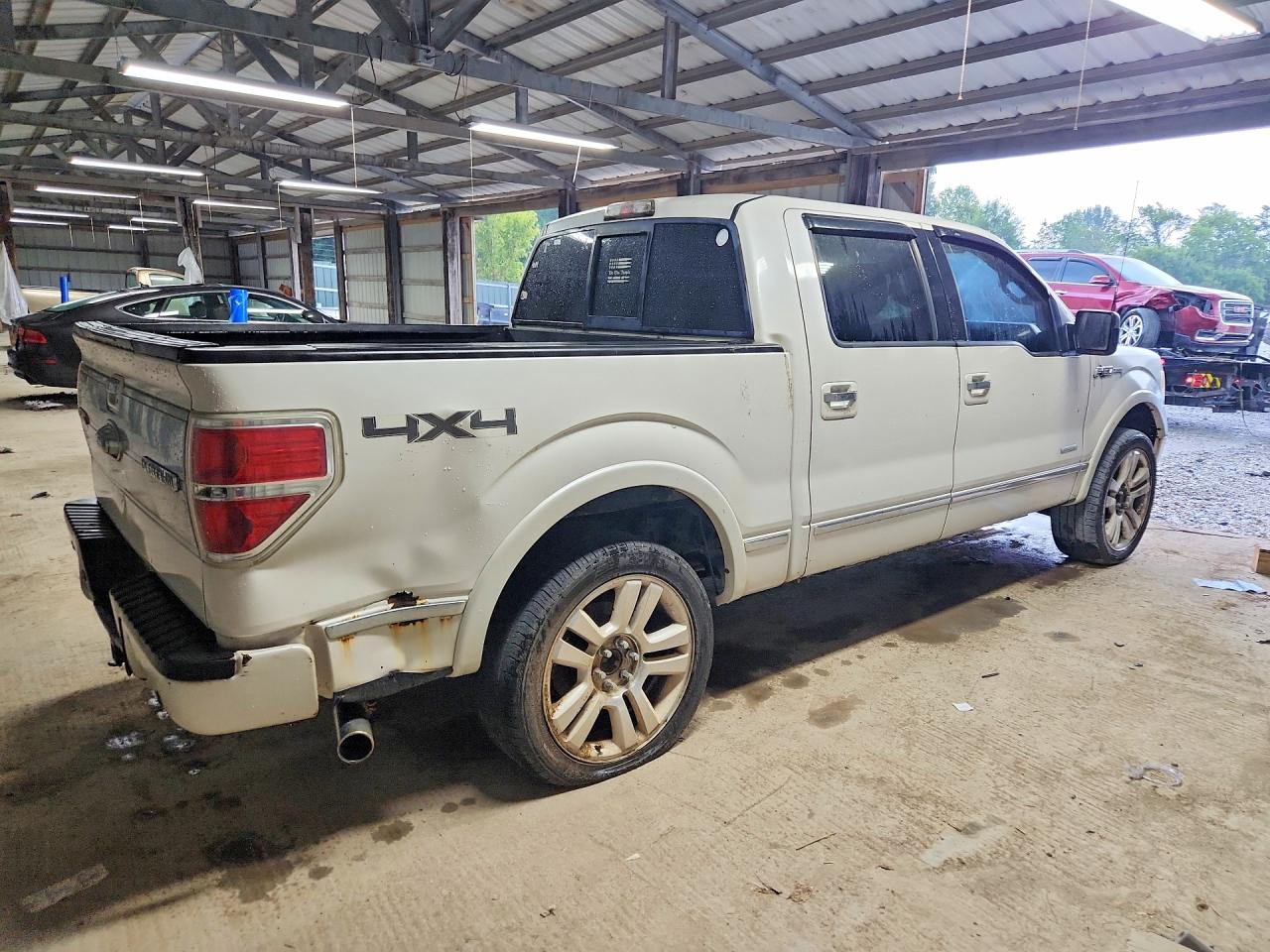 2011 Ford F150 Supercrew White vin: 1FTFW1ET8BFB47586