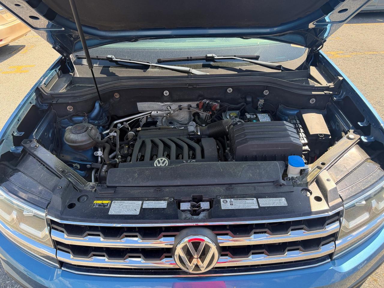 2019 Volkswagen Atlas Se Blue vin: 1V2UR2CA3KC548517