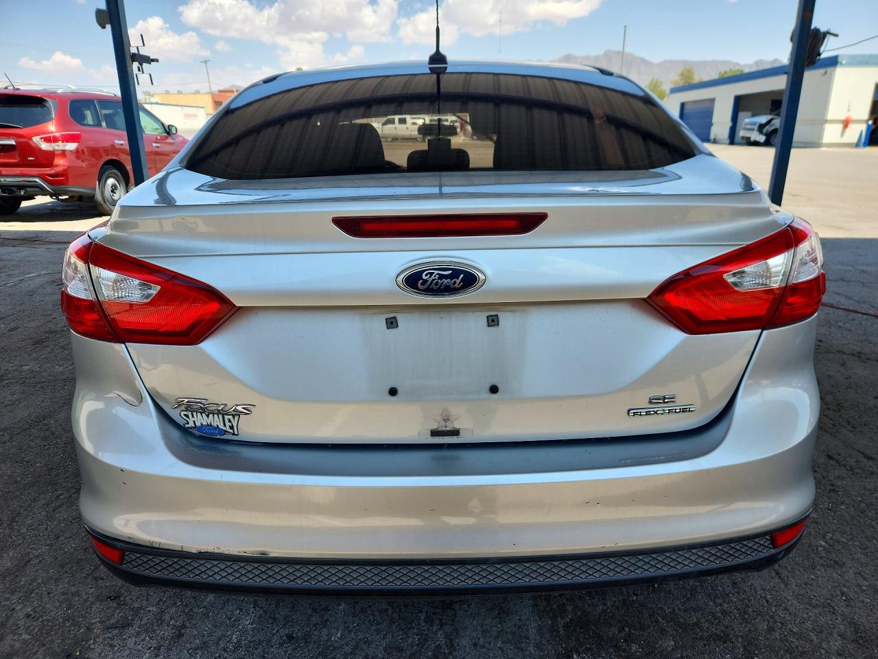 2013 Ford Focus Se Silver vin: 1FADP3F24DL234031
