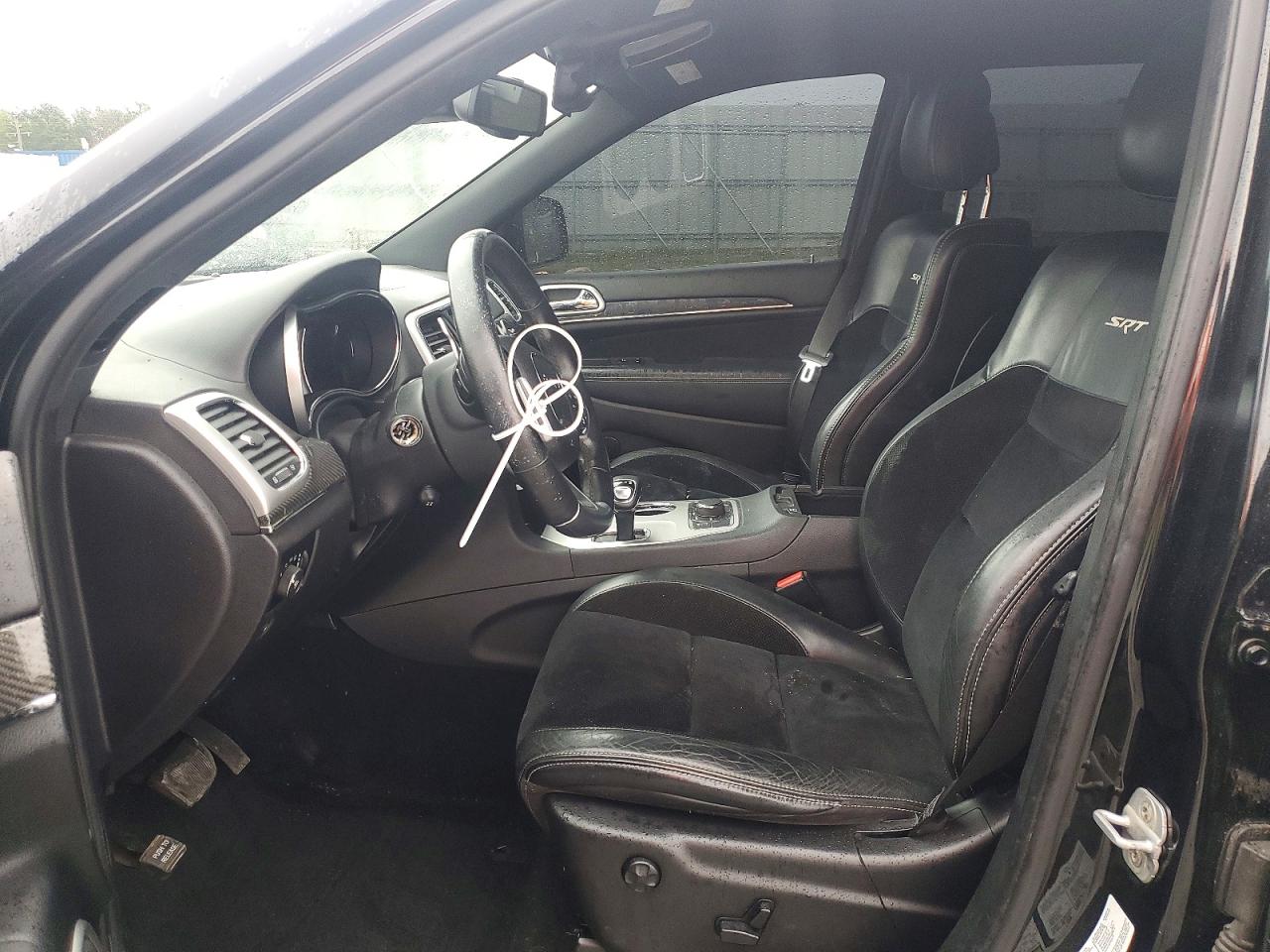 2014 Jeep Grand Cherokee Srt-8 Black vin: 1C4RJFDJ0EC169581