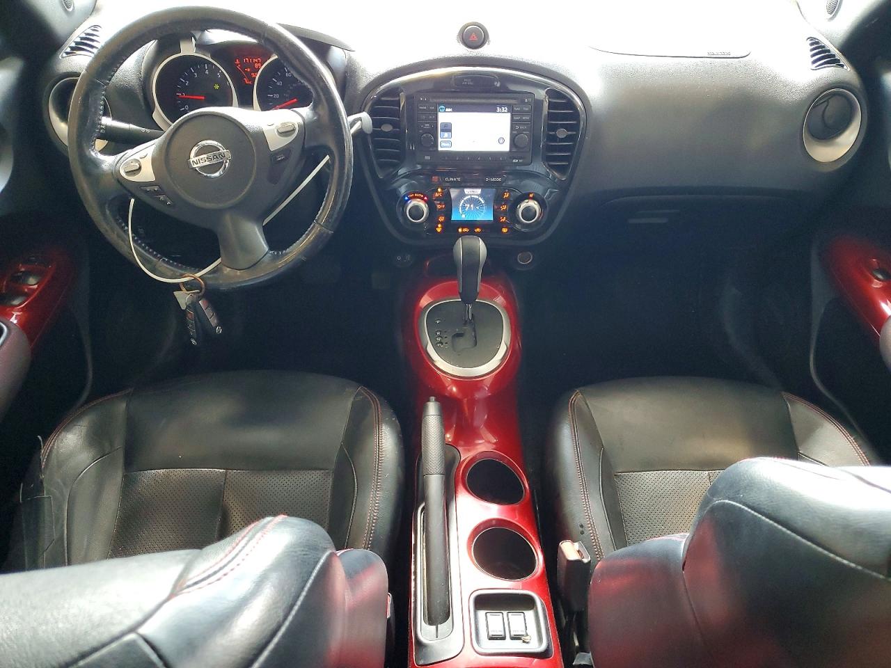 2013 Nissan Juke S Red vin: JN8AF5MV9DT218047