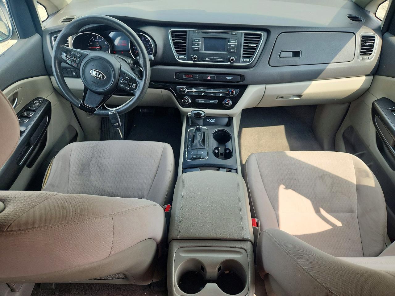 2016 Kia Sedona Lx Gray vin: KNDMB5C10G6129117