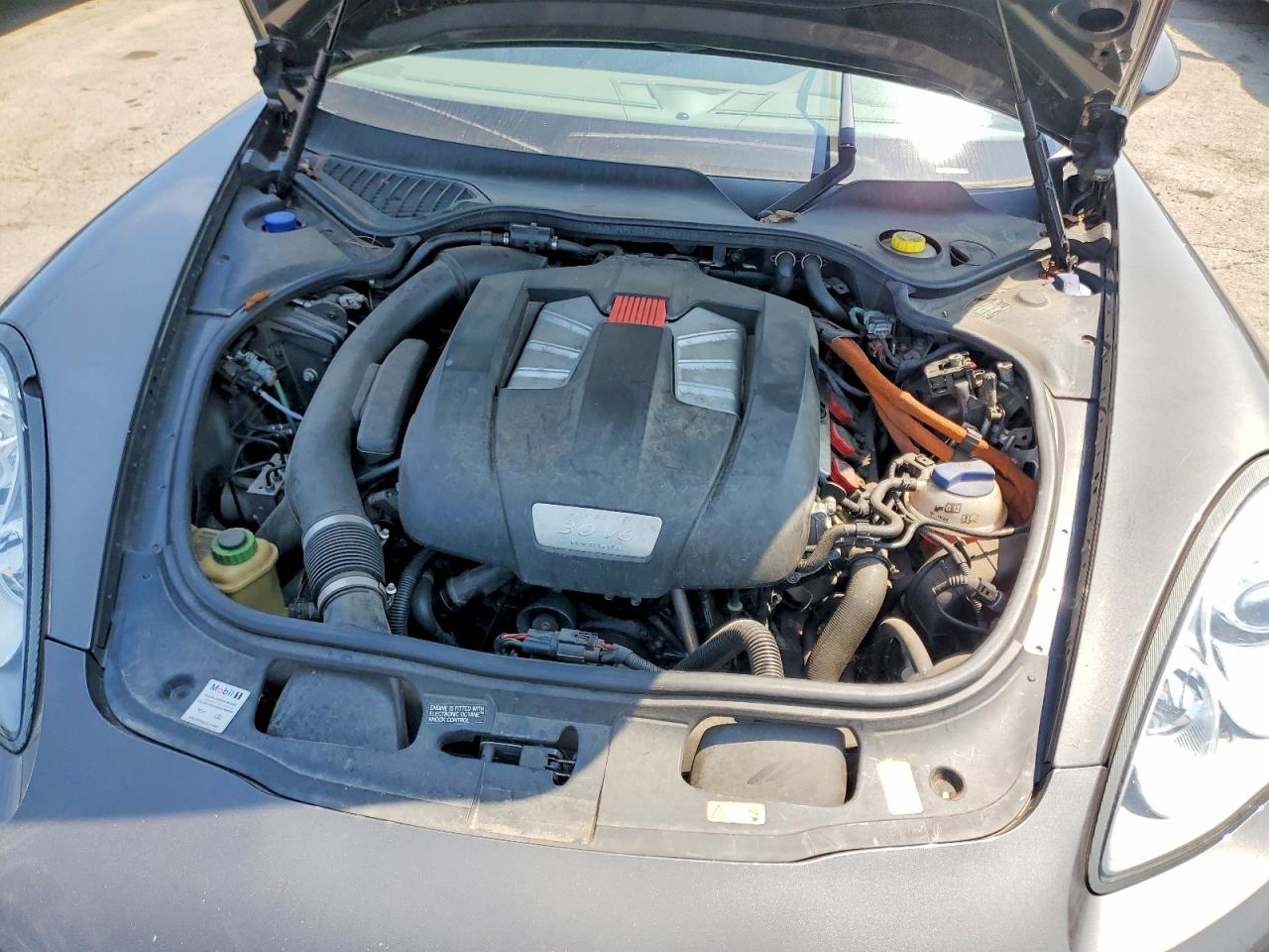 2013 Porsche Panamera S Hybrid Серый vin: WP0AD2A73DL045194