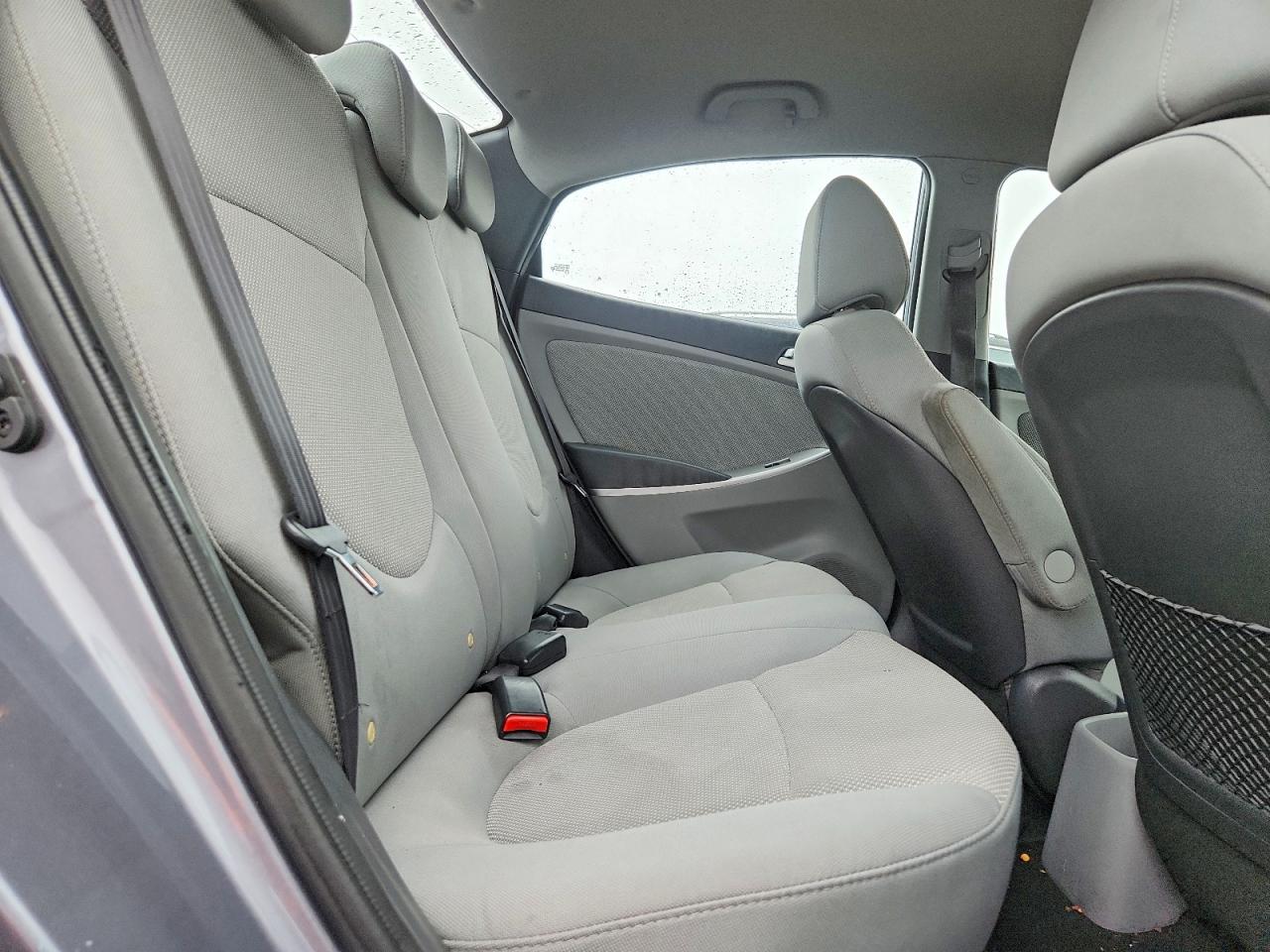 2014 Hyundai Accent Gls Gray vin: KMHCT4AE9EU728787