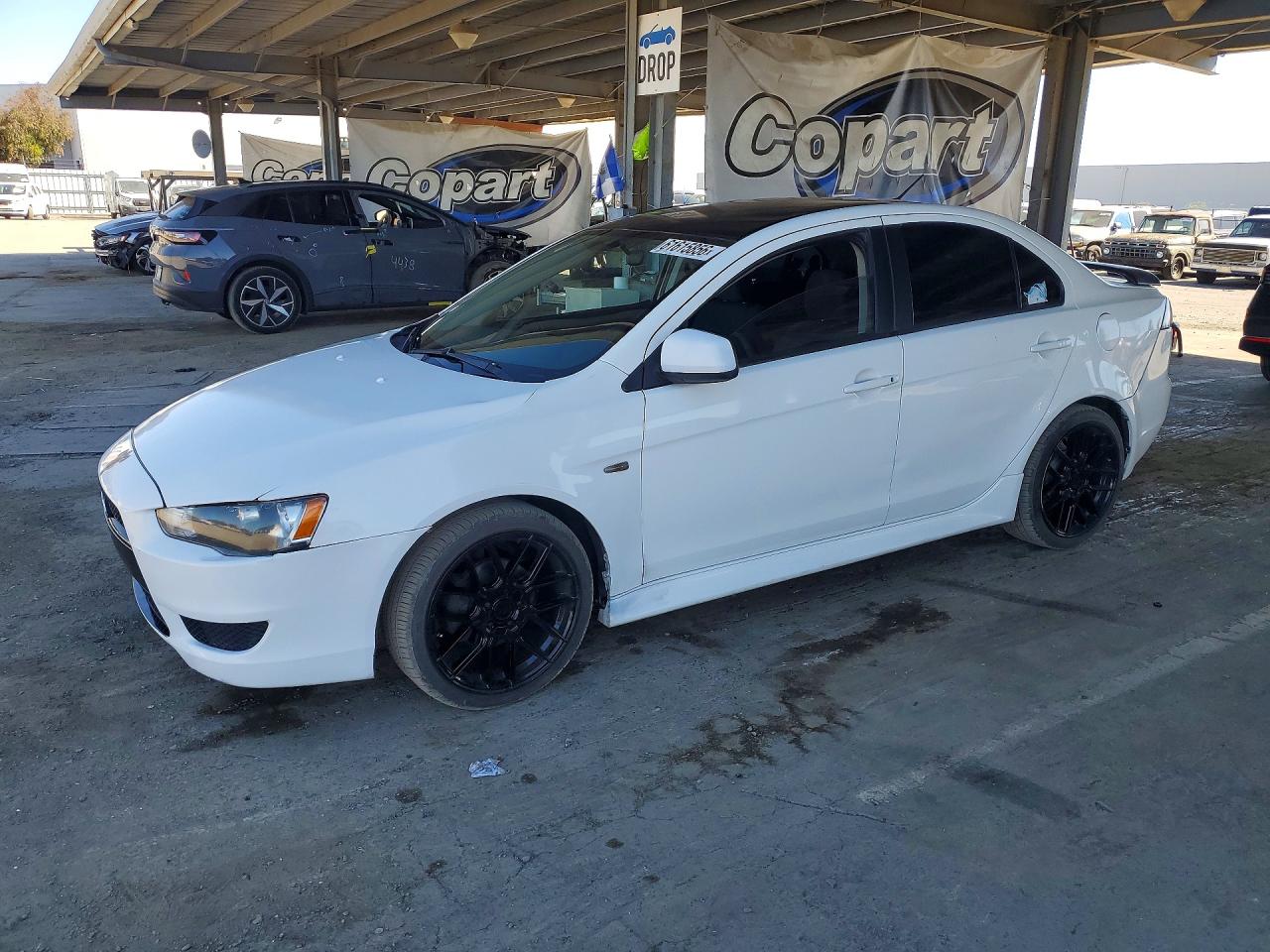 2013 Mitsubishi Lancer Es/es Sport White vin: JA32U2FU9DU023700
