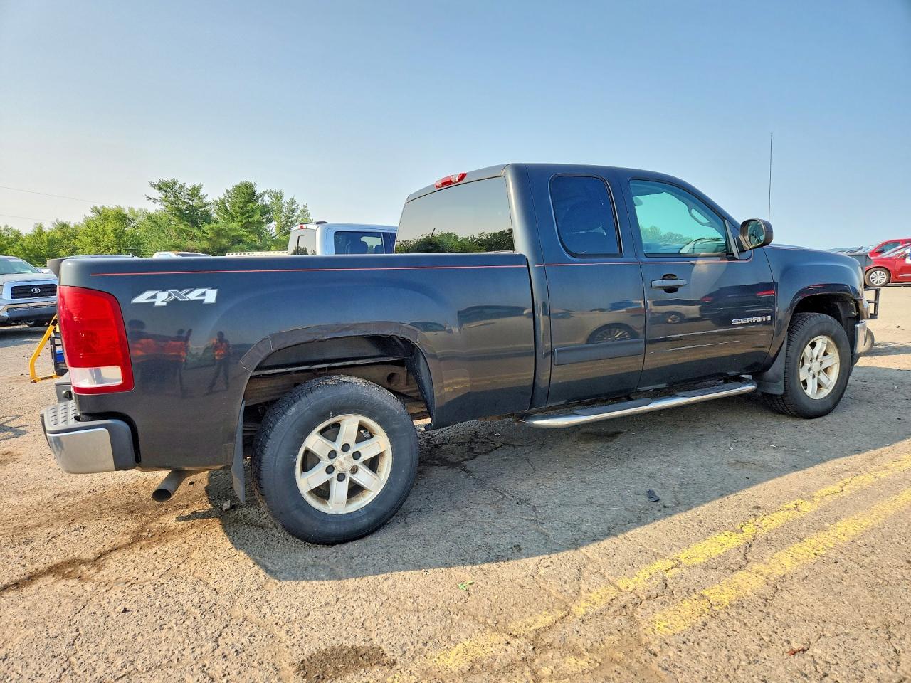 2009 Gmc Sierra K1500 Sle Black vin: 2GTEK290491122747