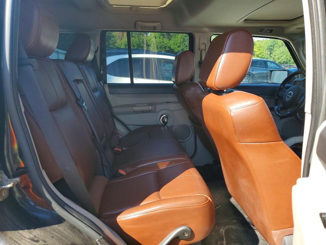 2006 Jeep Commander Limited Black vin: 1J8HH58286C323274