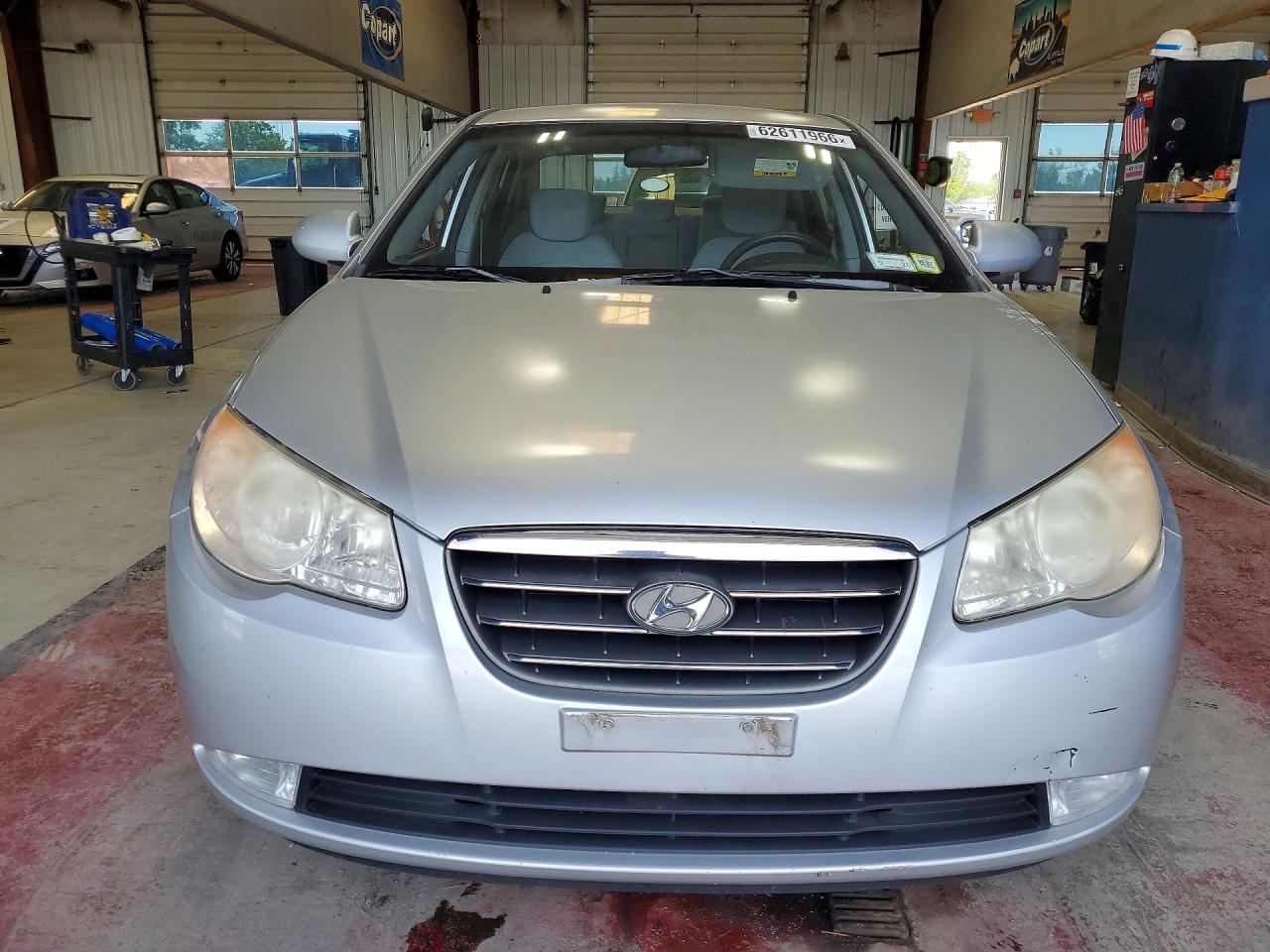 2008 Hyundai Elantra Gls Silver vin: KMHDU46D68U284757