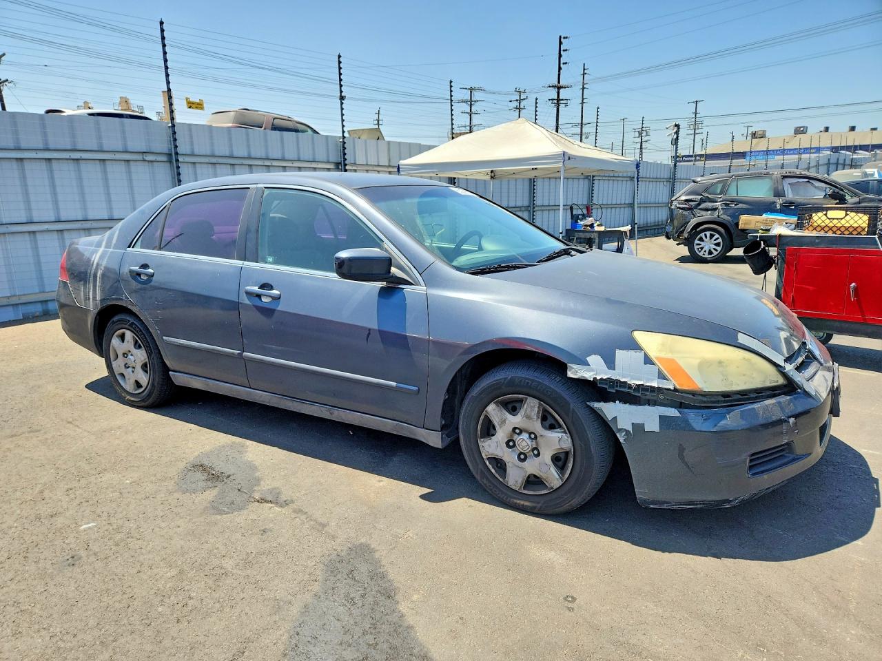 2006 Honda Accord Lx Угольный vin: 1HGCM56456A046341