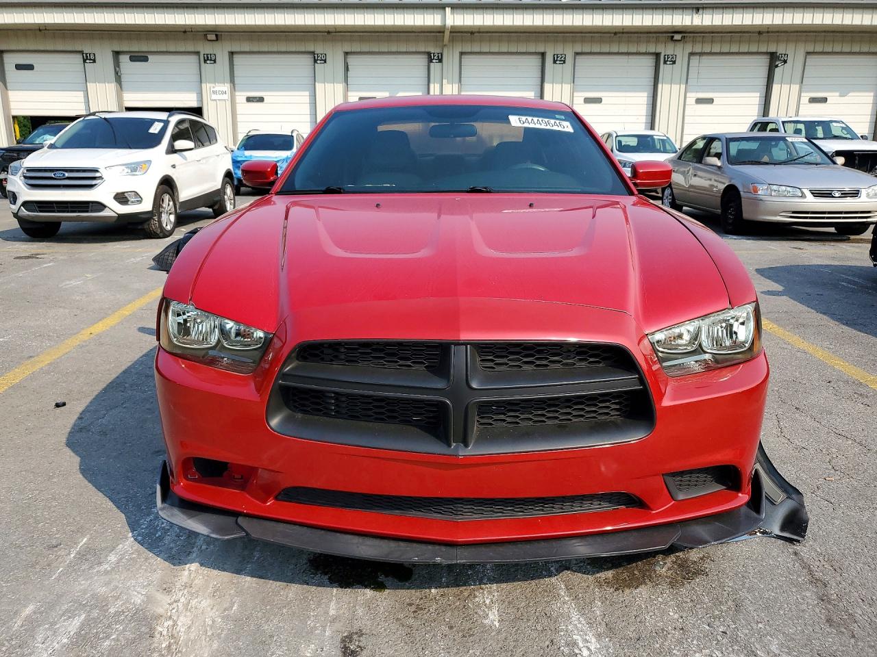 2011 Dodge Charger Red vin: 2B3CL3CG7BH538340