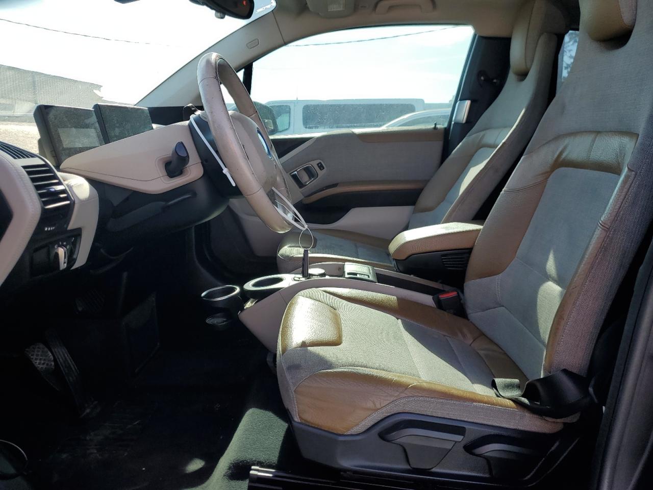 2014 Bmw I3 Rex Silver vin: WBY1Z4C54EV277736