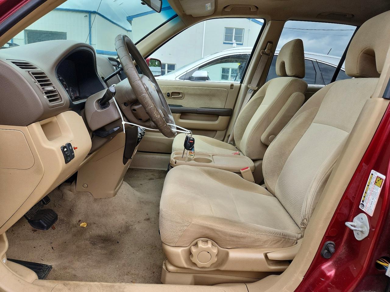 2006 Honda Cr-v Ex Burgundy vin: JHLRD78846C024455