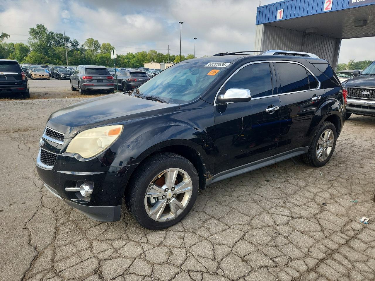 2010 Chevrolet Equinox Ltz Black vin: 2CNFLGEY0A6281083