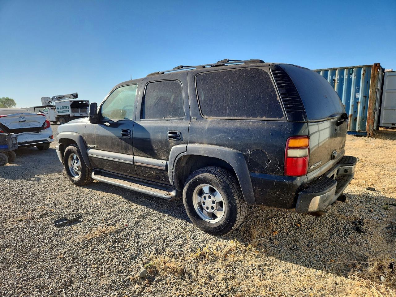 2003 Chevrolet Tahoe K1500 Gray vin: 1GNEK13T93R174233