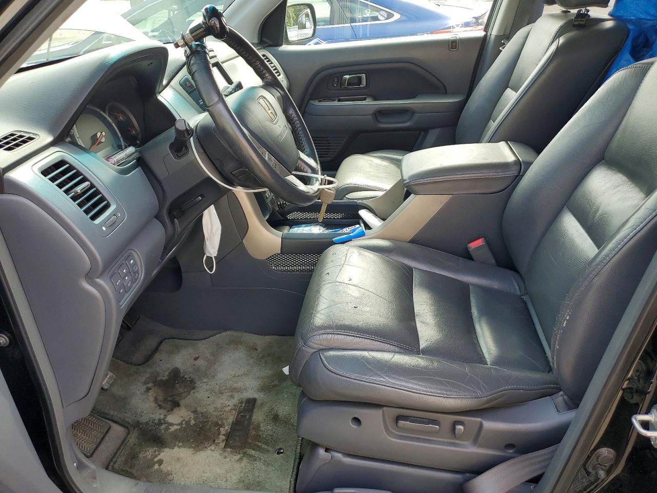 2008 Honda Pilot Exl Black vin: 5FNYF28758B023446